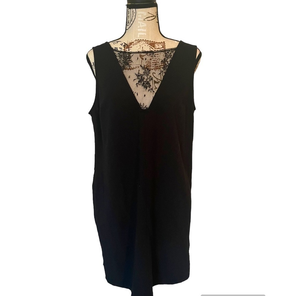 Abercrombie & Fitch Black Lace Detail Dress
